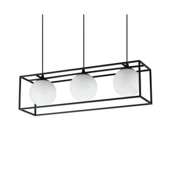Lingotto Metal Pendant Lamp Brass, matt black