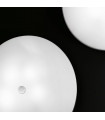Plafonnier design CENTRO chrome 2 ampoules