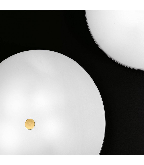 Plafonnier design CENTRO Or 24 Carats 4 ampoules