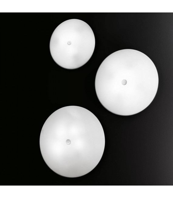 Plafonnier design CENTRO chrome 4 ampoules