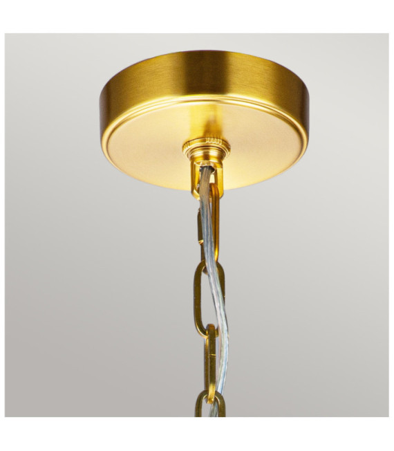 Suspension Feiss Acier Laiton bruni