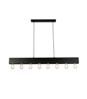 Suspension Piano Acier doux Noir
