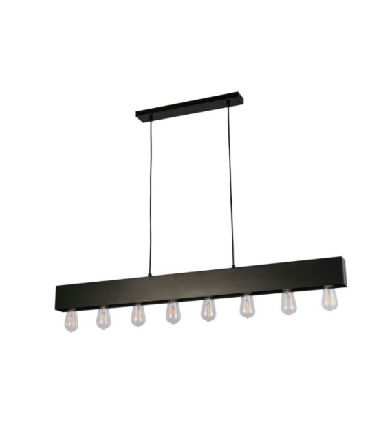 Suspension Piano Acier doux Noir