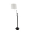 Lampadaire Munich Acier doux Noir mat, teinte naturelle