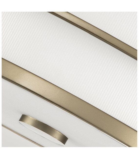 Ceiling light Fusion Opal Glass, Steel, Painted natural brass