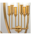 Suspension Feiss Acier Laiton bruni