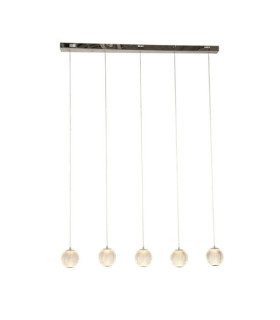 Allure Pendelleuchte Baustahl, Acryl Chrom