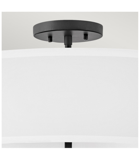 Graham Ceiling Light Steel Black