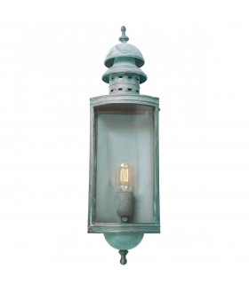 Lampada da parete Downing Street, ottone antico