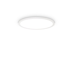 LED-Deckenleuchte FLY Metall, Kunststoff, Aluminium Mattweiß