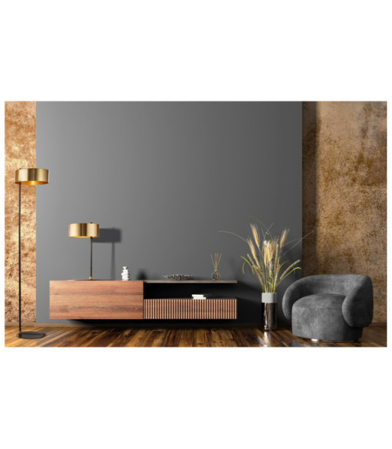 Knox Floor Lamp Mild Steel Gold
