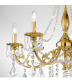 PISANI CRYSTAL Chandelier 5 lights - 3