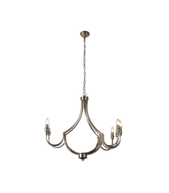 Suspension Lodge Acier doux Argent satiné