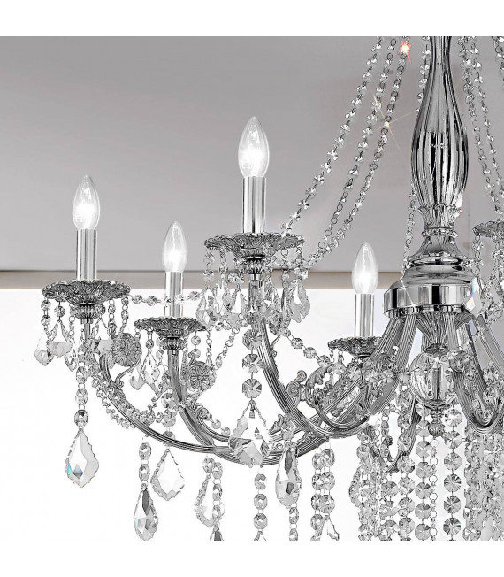 PISANI CRYSTAL Chandelier 8 lights - 2