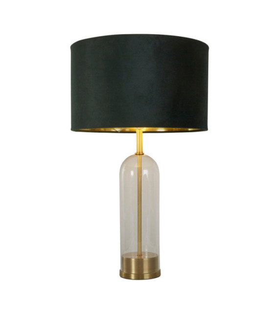 Lampe de table Oxford Acier doux,verre Laiton