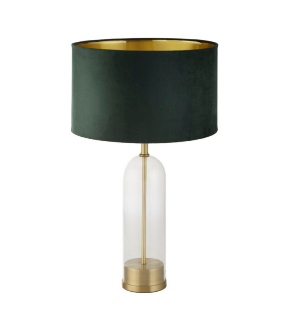 Lampada da tavolo Oxford Acciaio dolce, vetro Ottone