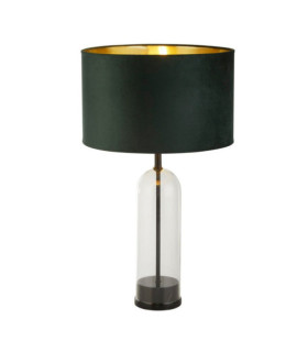 Oxford Light Marmor Tischlampe, schwarz