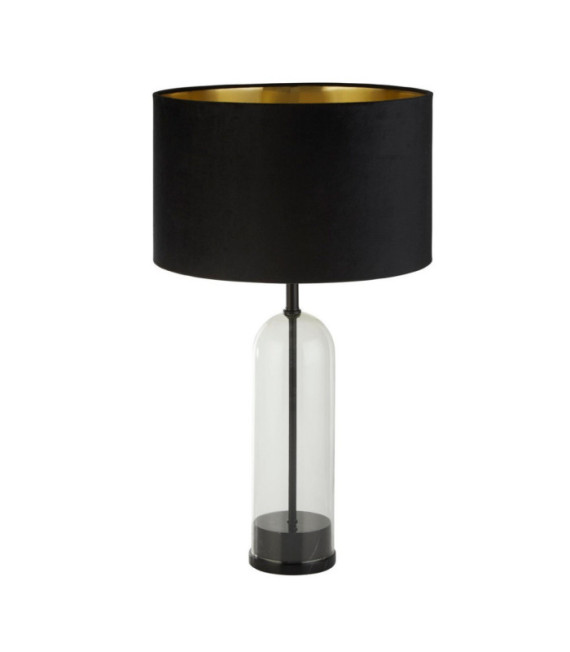 Oxford Light Marble Table Lamp, black