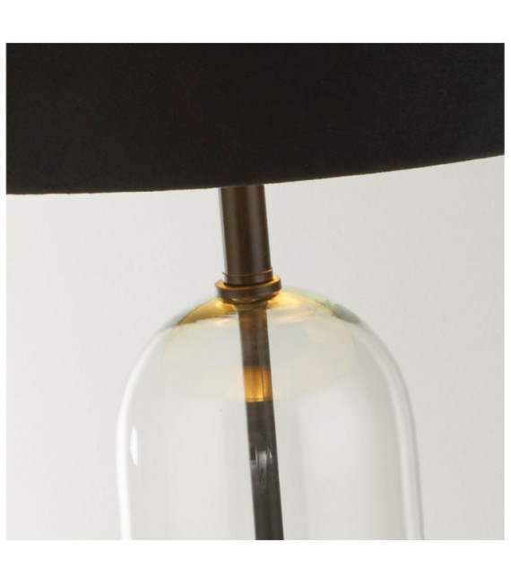 Oxford Light Marble Table Lamp, black