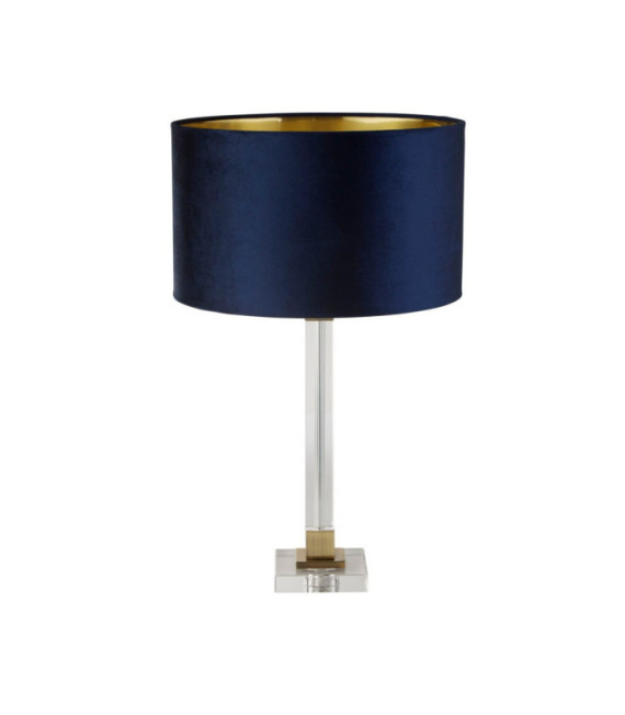 Lampe de table Scarborough Acier doux,cristal Laiton