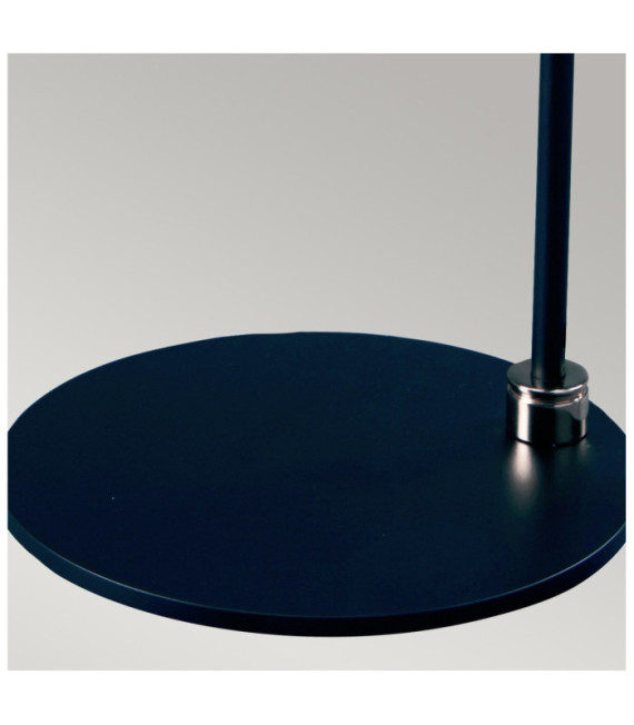 Lampe de table Balance Abat jour en acier Noir