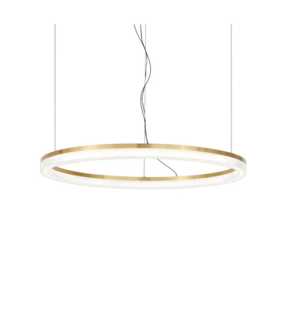LED pendant light Crown Metal Brass