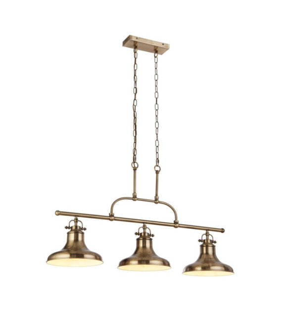Dallas Pendant Light Mild Steel Antique Brass