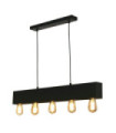 Suspension Piano Acier doux Noir