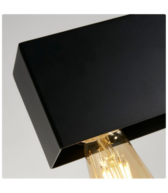 Suspension Piano Acier doux Noir