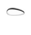 Gemini LED Ceiling Light Metal, Black Plastic
