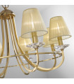 Chandelier classique IMPERIAL laiton Anglais 8 ampoules