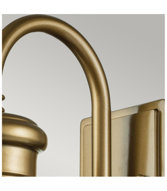 Applique da esterno Redding Vetro, Alluminio Verniciato bronzo invecchiato