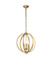 Suspension Feiss Acier Laiton bruni