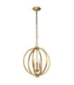 Suspension Feiss Acier Laiton bruni