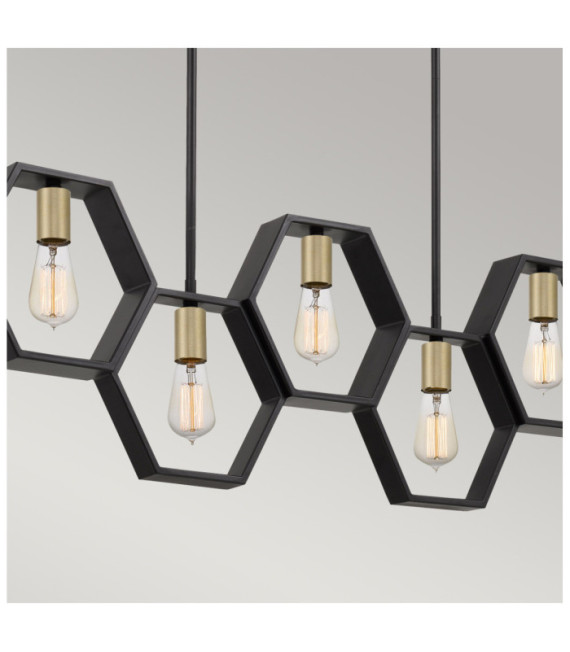 Quoizel Pendant Steel Black Earth