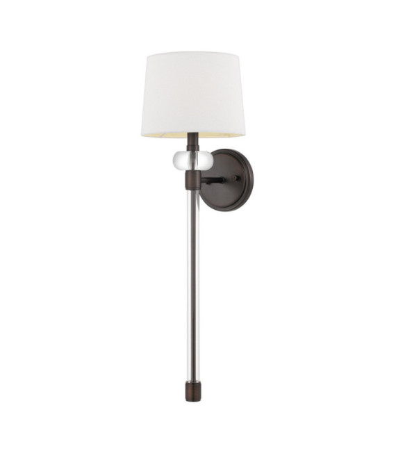 Applique murale Quoizel Acier,Tissu Port Bronze