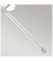 Applique murale Quoizel Acier,Tissu Nickel poli
