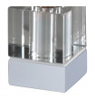 Lampe de table design RIVIERA blanc 1 ampoule