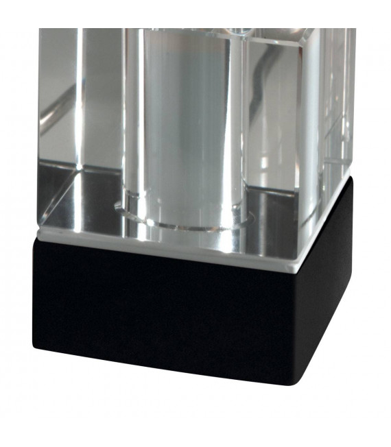 Lampe de table design RIVIERA Noir 1 ampoule