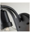 Applique murale Hinkley Acier Noir