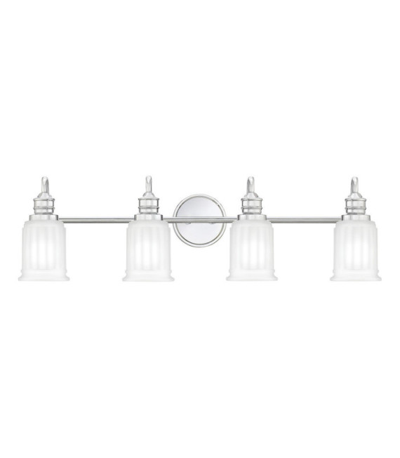 Applique murale Quoizel Verre,Acier Chrome poli