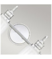 Applique murale Quoizel Verre,Acier Chrome poli