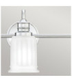 Applique murale Quoizel Verre,Acier Chrome poli