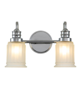 Applique murale Quoizel Verre,Acier Chrome poli