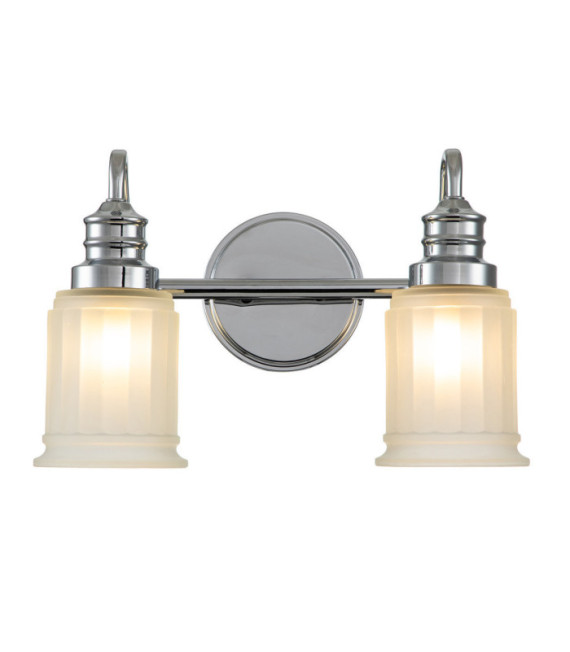 Applique murale Quoizel Verre,Acier Chrome poli