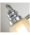 Applique murale Quoizel Verre,Acier Chrome poli