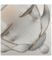 Applique murale Quoizel Acier Blanc vieilli