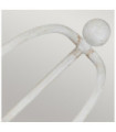 Applique murale Quoizel Acier Blanc vieilli