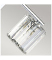 Applique murale Quoizel Acier,Cristal,Verre Chrome poli