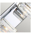 Applique murale Quoizel Acier,Cristal,Verre Chrome poli